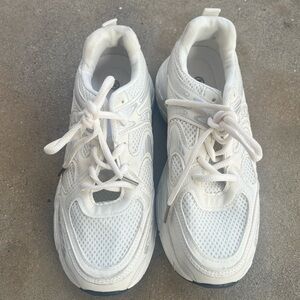 White Athletic Sneakers